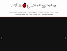 Tablet Screenshot of lifephotographyllc.com